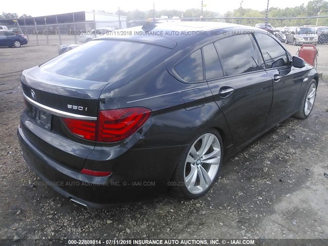 WBASN4C56AC208289 - 2010 BMW 550 GT BLACK photo 4