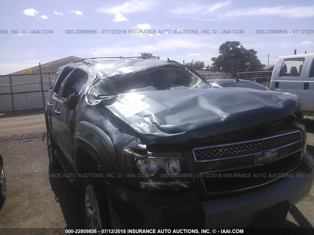 1GNFK23069R290434 - 2009 CHEVROLET TAHOE K1500 LT BLUE photo 6