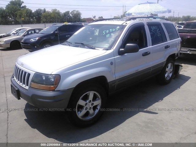 1J4GW48S94C279974 - 2004 JEEP GRAND CHEROKEE LAREDO/COLUMBIA/FREEDOM 银色 照片 2