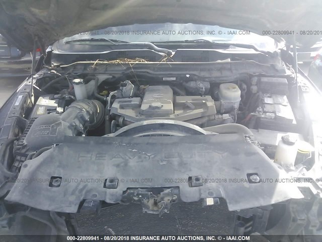 3C63RRHL1FG666737 - 2015 RAM 3500 SLT BLACK photo 10