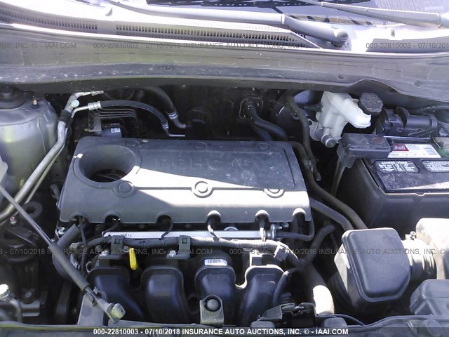 KM8JU3AC8AU111534 - 2010 HYUNDAI TUCSON GLS/LIMITED 灰色 照片 10