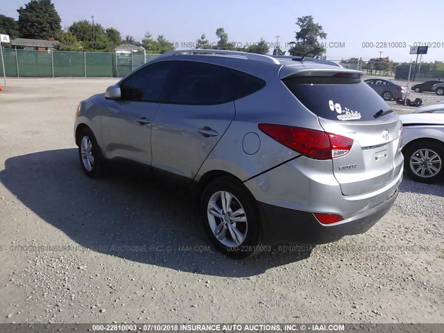 KM8JU3AC8AU111534 - 2010 HYUNDAI TUCSON GLS/LIMITED 灰色 照片 3