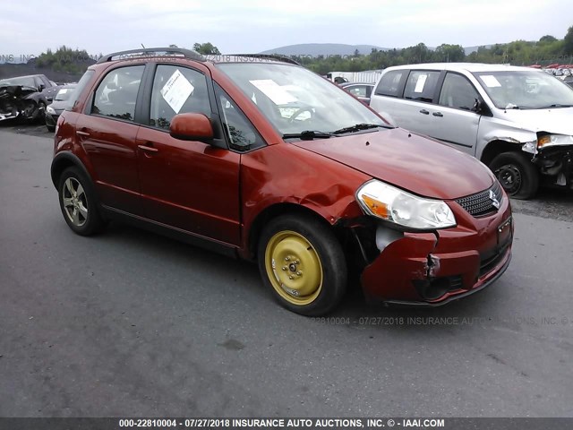 JS2YB5A38B6302256 - 2011 SUZUKI SX4 ORANGE photo 1