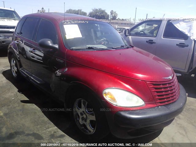 3C8FY68B62T243490 - 2002 CHRYSLER PT CRUISER LIMITED/DREAM CRUISER RED photo 1