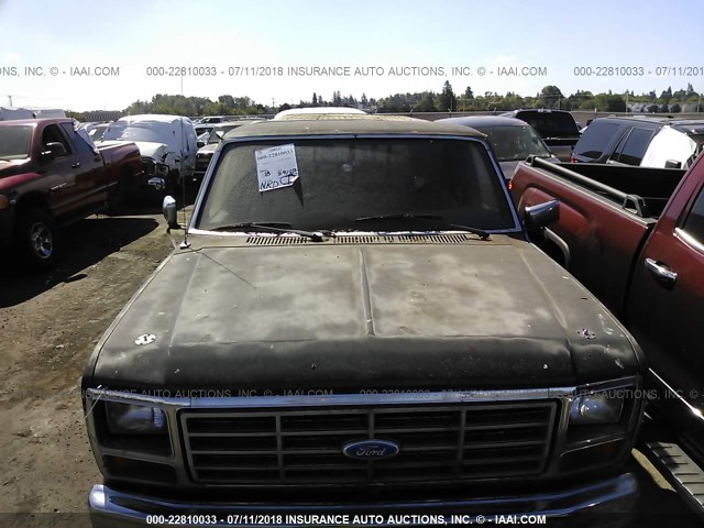 1FTHF26L0FPA15676 - 1985 FORD F250 SILVER photo 6