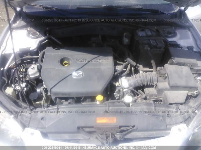 1YVHP80C885M42024 - 2008 MAZDA 6 I Silber Foto 10