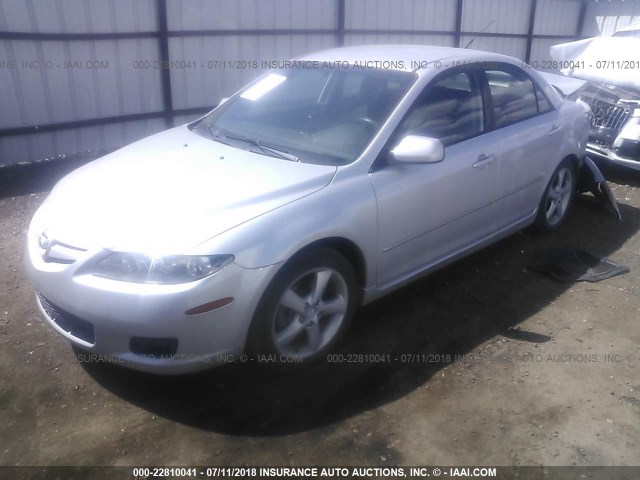 1YVHP80C885M42024 - 2008 MAZDA 6 I Silber Foto 2