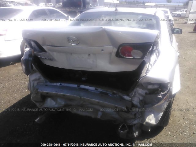 1YVHP80C885M42024 - 2008 MAZDA 6 I Silber Foto 6