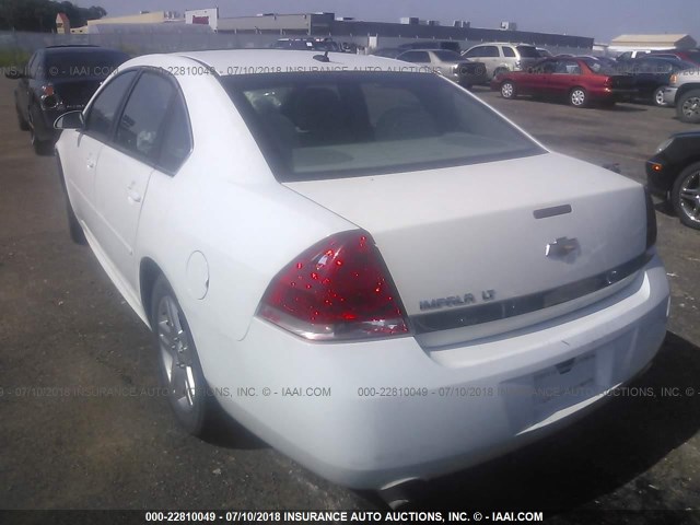 2G1WB5E33E1183080 - 2014 CHEVROLET IMPALA LIMITED LT WHITE photo 3