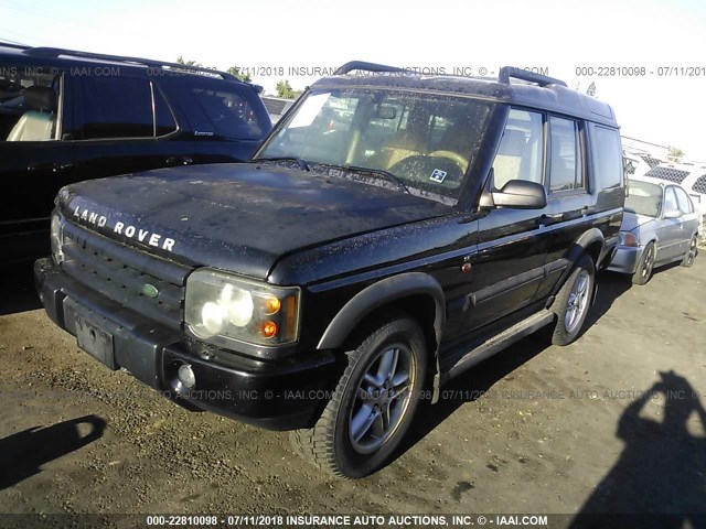 SALTY19404A860216 - 2004 LAND ROVER DISCOVERY II SE BLACK photo 2