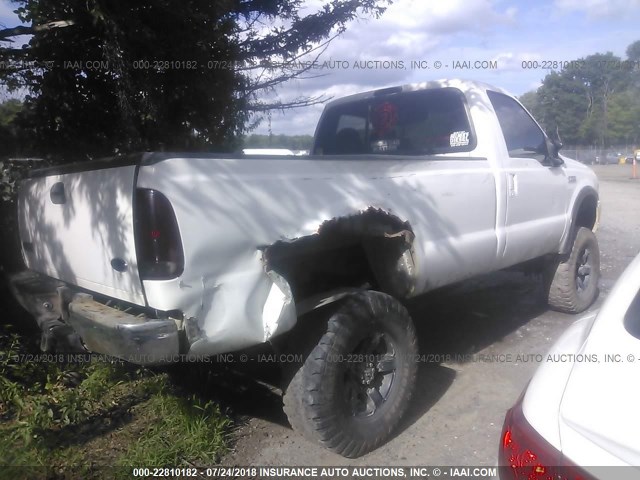 1FTSF31F9XED33869 - 1999 FORD F350 SRW SUPER DUTY WHITE photo 4