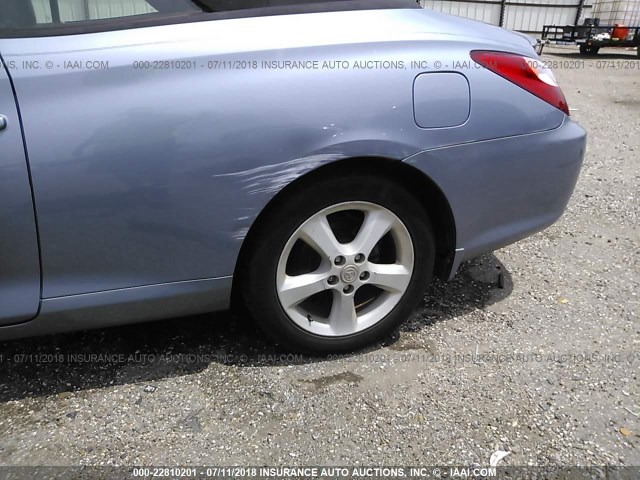 4T1FA38PX4U030109 - 2004 TOYOTA CAMRY SOLARA SE/SLE 蓝色 照片 6