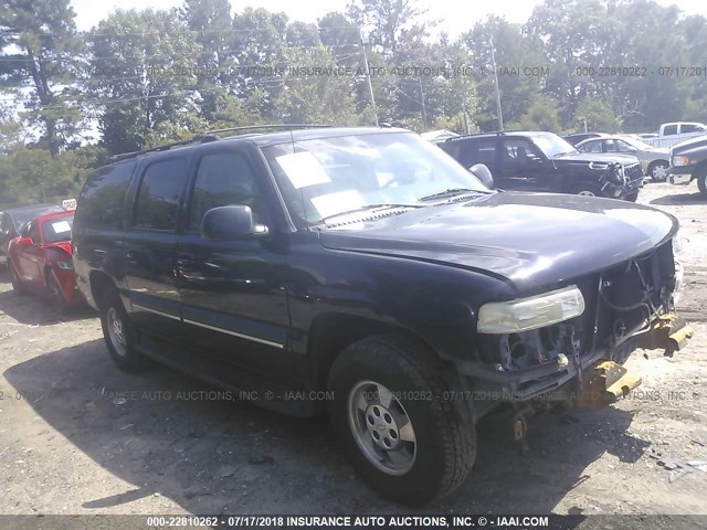 1GNEC16Z13J258252 - 2003 CHEVROLET SUBURBAN C1500 BLACK photo 1