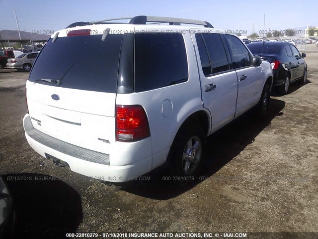 1FMZU63EX5UA03487 - 2005 FORD EXPLORER XLT/XLT SPORT/NBX 白色 照片 4