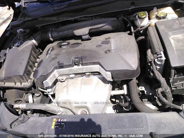 1G11B5SA8DF355852 - 2013 CHEVROLET MALIBU LS შავი ფოტო 10