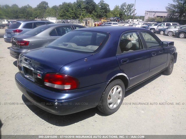 1YVGF22C1X5810972 - 1999 MAZDA 626 ES/LX Dark Blue photo 4