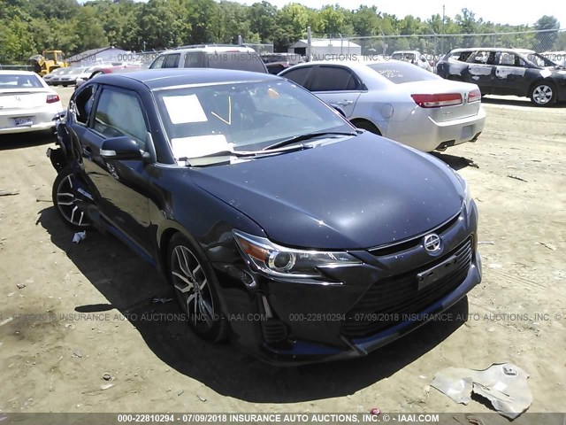JTKJF5C72E3070560 - 2014 TOYOTA SCION TC 黑色 照片 1