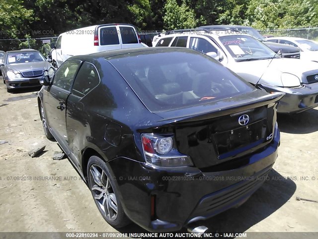 JTKJF5C72E3070560 - 2014 TOYOTA SCION TC 黑色 照片 3