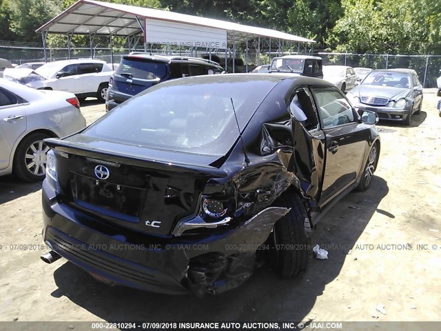 JTKJF5C72E3070560 - 2014 TOYOTA SCION TC 黑色 照片 4