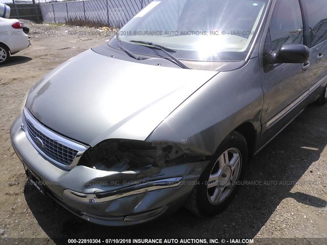 2FMDA524X1BB22677 - 2001 FORD WINDSTAR SE GRAY photo 6