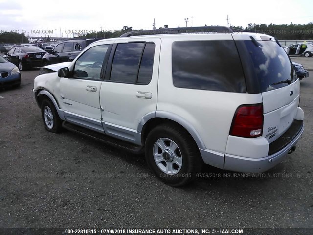 1FMDU65E12ZA78214 - 2002 FORD EXPLORER LIMITED თეთრი ფოტო 3