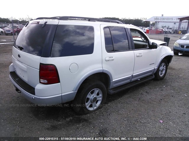 1FMDU65E12ZA78214 - 2002 FORD EXPLORER LIMITED თეთრი ფოტო 4