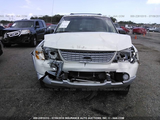 1FMDU65E12ZA78214 - 2002 FORD EXPLORER LIMITED თეთრი ფოტო 6