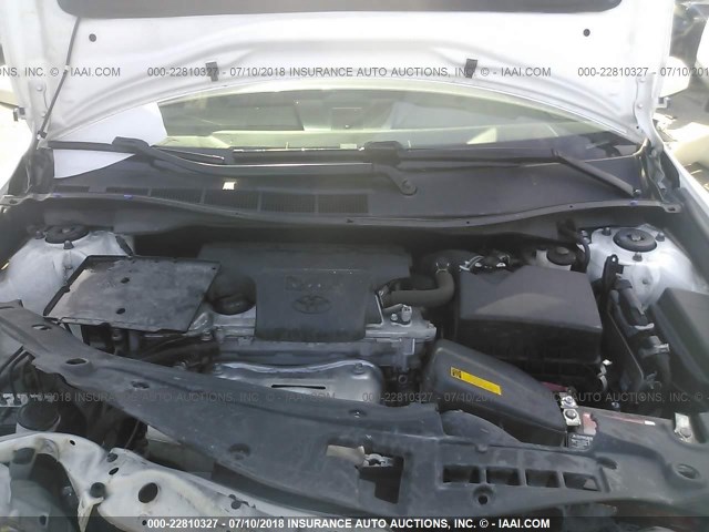 4T1BF1FK7EU461312 - 2014 TOYOTA CAMRY L/SE/LE/XLE 白色 照片 10