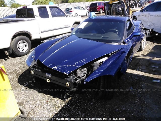 1G1YY26E475120772 - 2007 CHEVROLET CORVETTE Z06 BLUE photo 6