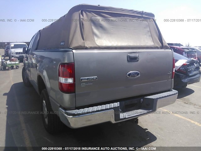 1FTRF14554NB12190 - 2004 FORD F150 BROWN photo 3