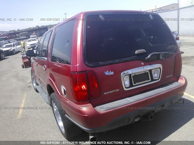 5LMPU28L5WLJ34127 - 1998 LINCOLN NAVIGATOR 红色 照片 3
