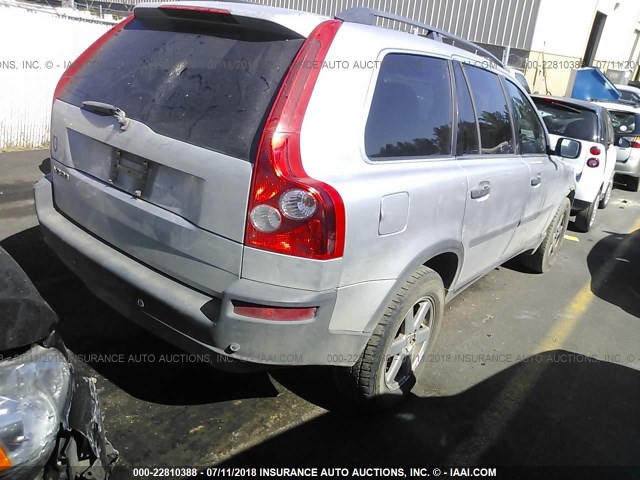 YV4CY592861259973 - 2006 VOLVO XC90 SILVER photo 4