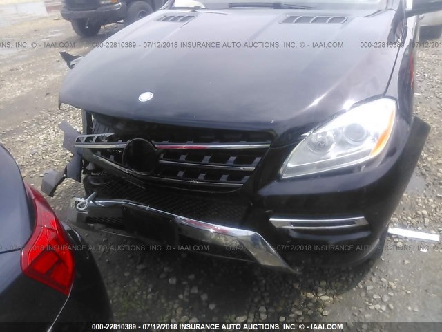 4JGDA5HB3DA206300 - 2013 MERCEDES-BENZ ML 350 4MATIC BLACK photo 10