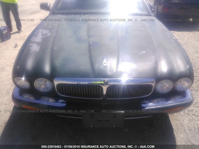 SAJHD6049XC866481 - 1999 JAGUAR XJ8 L GREEN photo 6