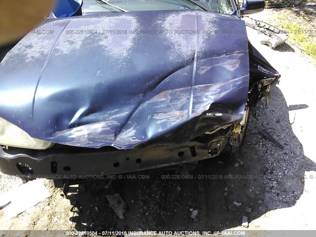 3VWDC21V31M810944 - 2001 VOLKSWAGEN CABRIO GLX BLUE photo 6