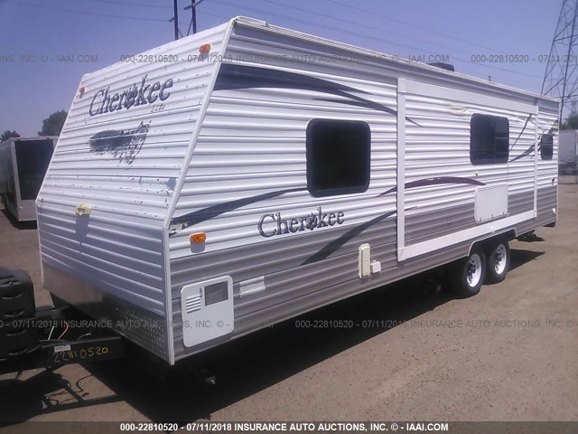 4X4TCKB249X109400 - 2009 FOREST RIVER CHEROKEE LITE  WHITE photo 2