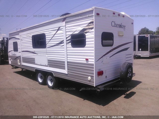 4X4TCKB249X109400 - 2009 FOREST RIVER CHEROKEE LITE  თეთრი ფოტო 3