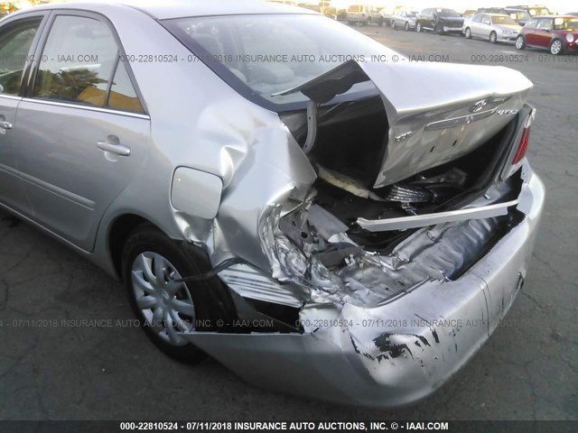 4T1BE32K25U510260 - 2005 TOYOTA CAMRY LE/XLE/SE 银色 照片 6