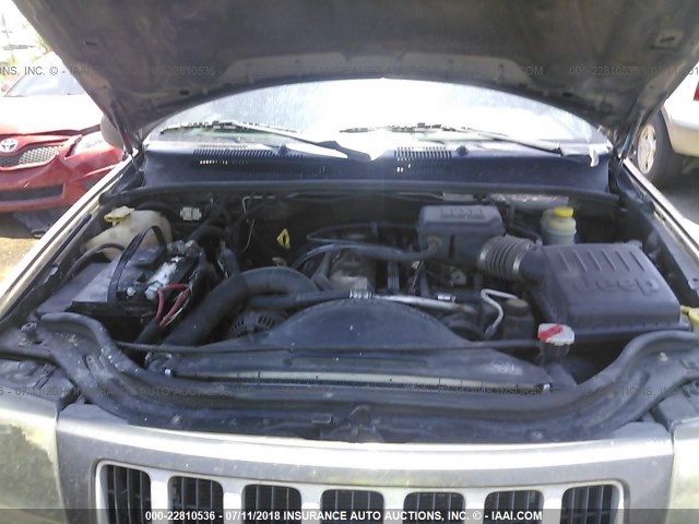 1J4GW48S04C283962 - 2004 JEEP GRAND CHEROKEE LAREDO/COLUMBIA/FREEDOM 灰色 照片 10