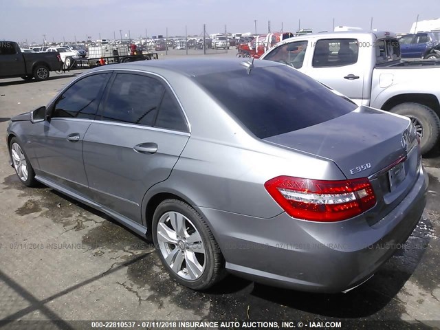 WDDHF2EB2BA455426 - 2011 MERCEDES-BENZ E 350 BLUETEC GRAY photo 3