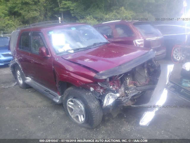 JT3HN86R310341181 - 2001 TOYOTA 4RUNNER SR5 RED photo 1