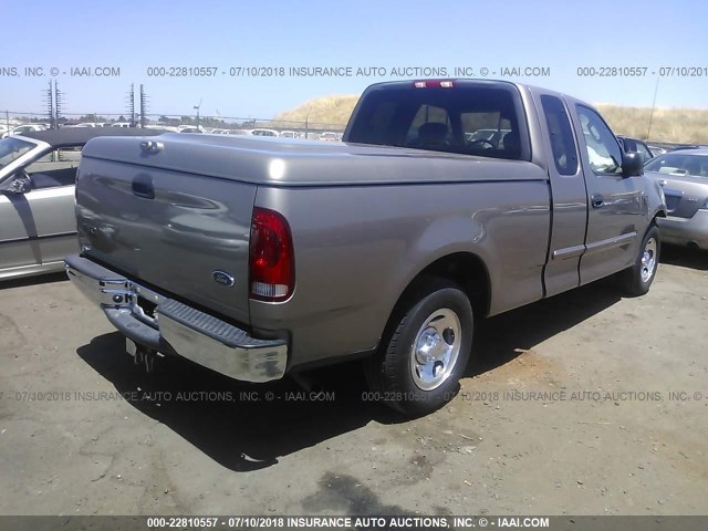 2FTRX17WX4CA62037 - 2004 FORD F-150 HERITAGE CLASSIC BROWN photo 4