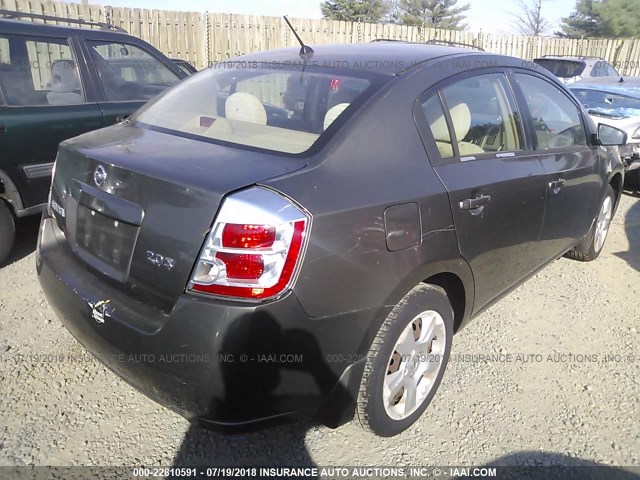 3N1AB61E27L602331 - 2007 NISSAN SENTRA 2.0/2.0S/2.0SL Navy photo 4