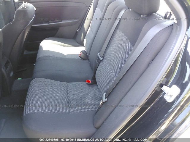 1G1ZC5E07CF269272 - 2012 CHEVROLET MALIBU 1LT შავი ფოტო 8