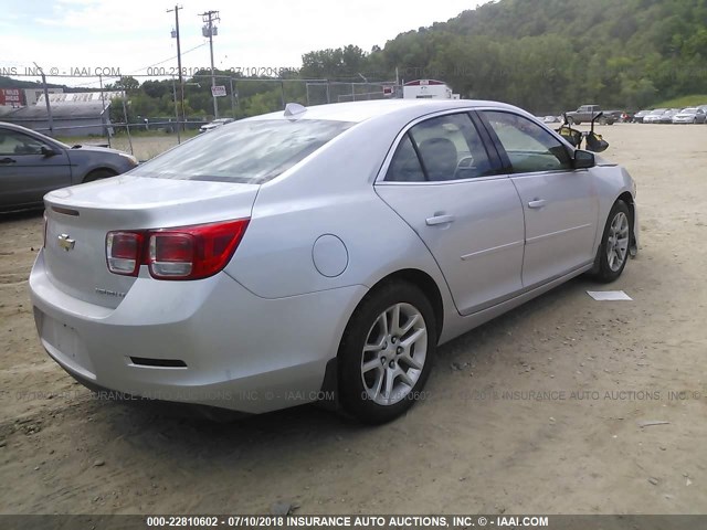1G11C5SA3DF317927 - 2013 CHEVROLET MALIBU 1LT 银色 照片 4