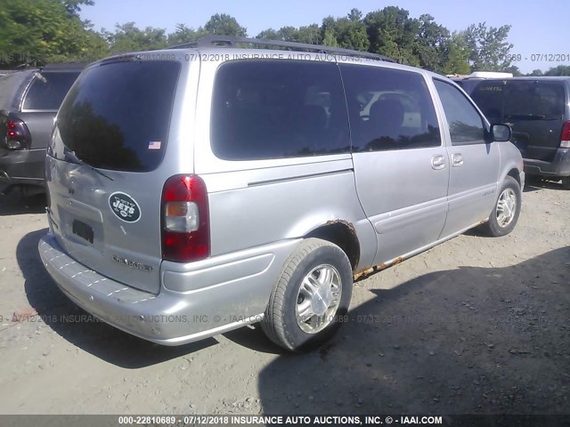 1GNDX13EX3D318920 - 2003 CHEVROLET VENTURE LUXURY SILVER photo 4