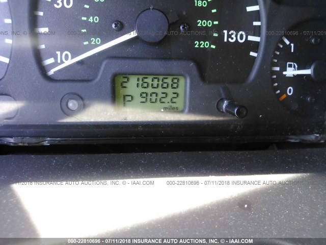 SALTY1241XA228663 - 1999 LAND ROVER DISCOVERY II  ოქროსფერი ფოტო 7