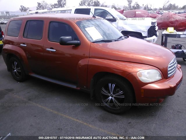 3GNDA13D17S640862 - 2007 CHEVROLET HHR LS ORANGE photo 1