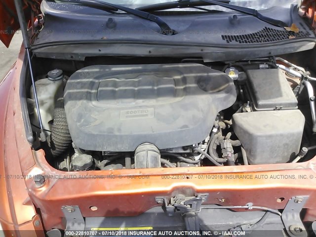 3GNDA13D17S640862 - 2007 CHEVROLET HHR LS ORANGE photo 10