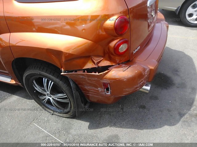 3GNDA13D17S640862 - 2007 CHEVROLET HHR LS ORANGE photo 6